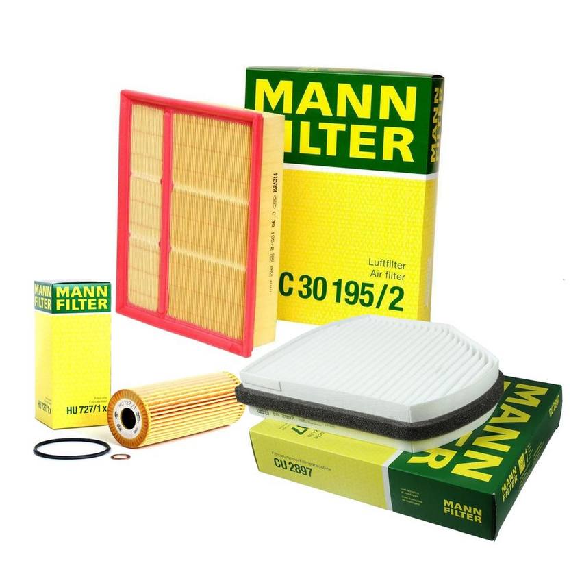 Mercedes Filter Service Kit 604094130410 - MANN-FILTER 3725185KIT